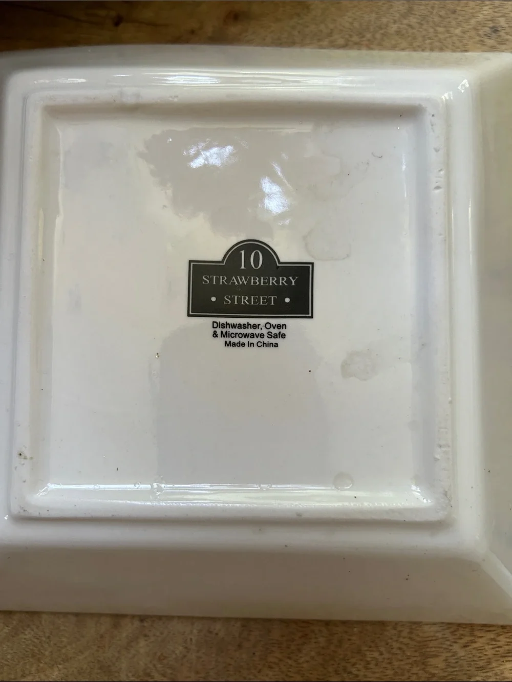 White Ceramic Square Serving Bowls - Set of 6 By 10 Strawberry Street